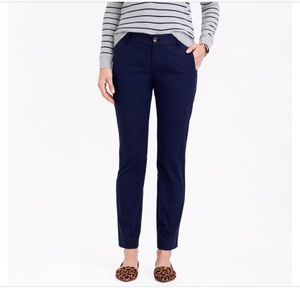 J. Crew Frankie Navy Ankle Pant